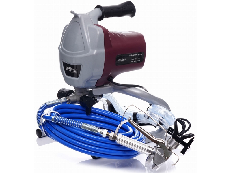 Unitate de vopsire hidrodinamică Kraft&Dele KD1747 – 1500 W, 206 bari, ( Pulverizator)