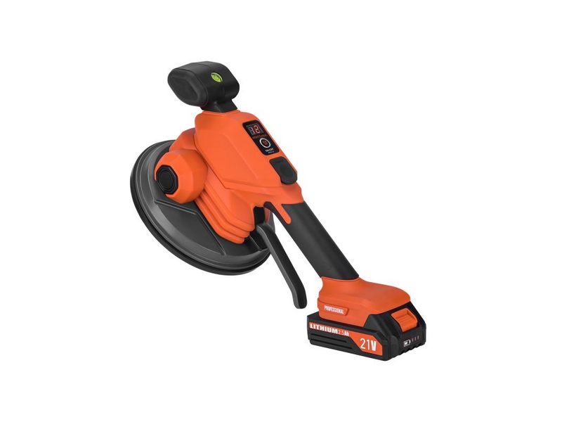 Ventuză cu vibrații și acumulator Kraft&Dele KD11967 – 21 V, 80 kg, Ø190 mm