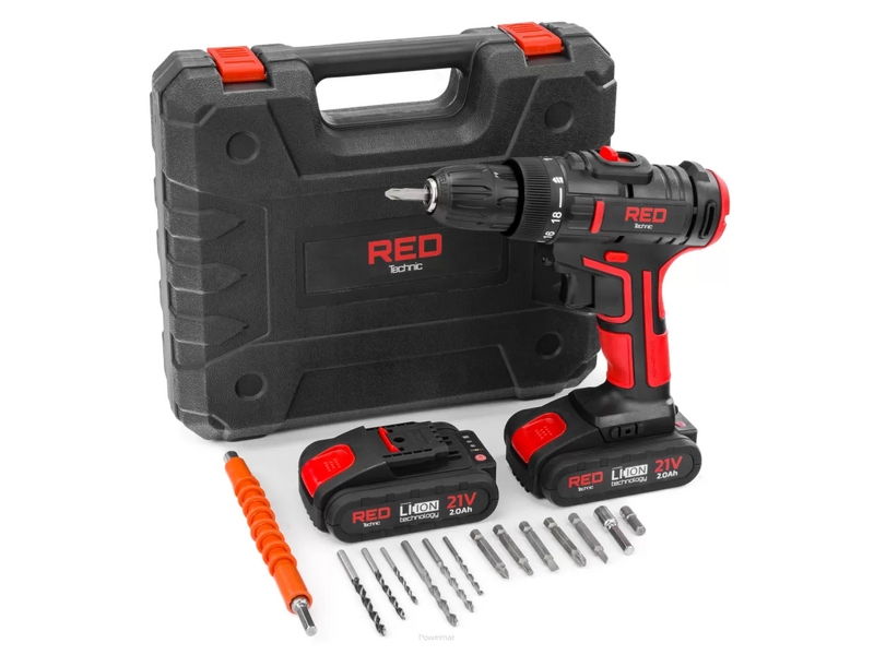 Mașină de înșurubat cu acumulator Red Technic RTWA0075