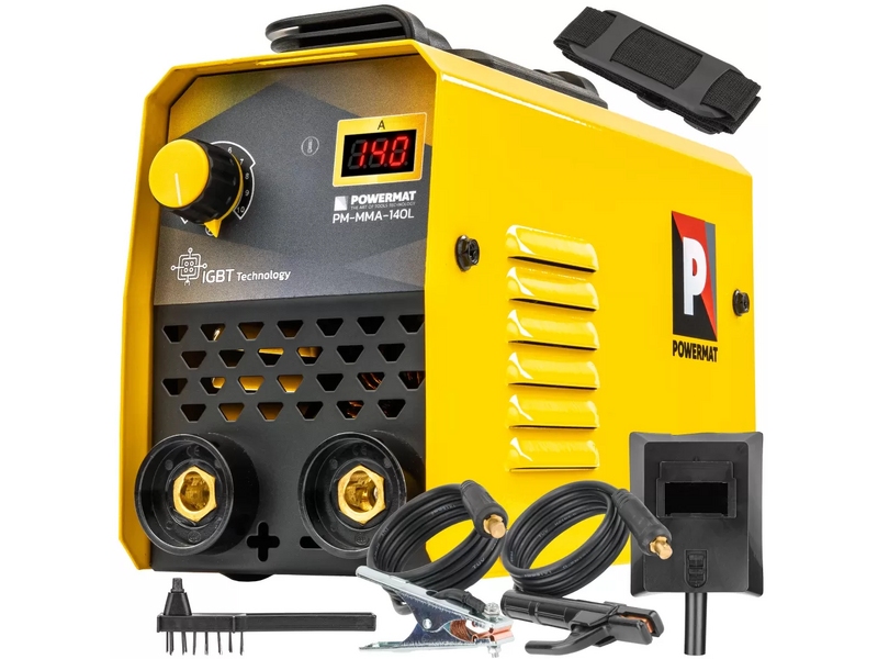 Aparat de sudură tip invertor Powermat PM-MMA-140L – 140 A, MMA, 230 V