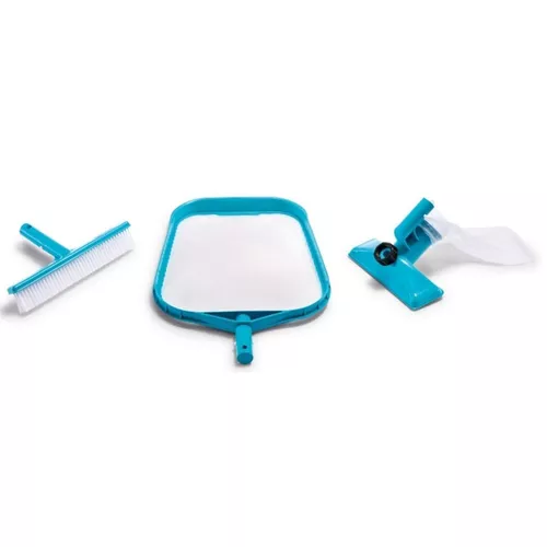 INTEX Set de curățare: plasă, perie, duză de aspirare cu sac