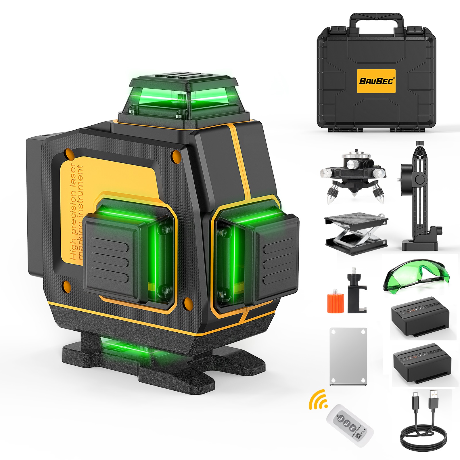 Nivela laser Savsec SV-Y04CG