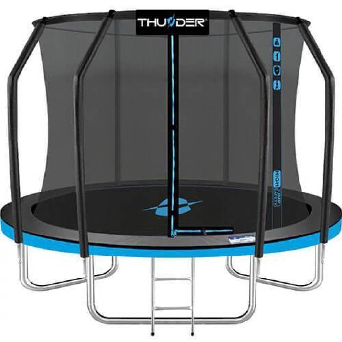 Trambulină Elite 255 cm cu plasă interioară – Thunder
