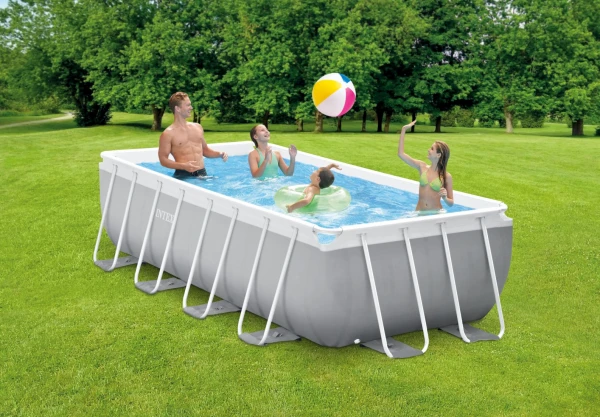 INTEX Piscină PRISM FRAME RECTANGULAR 488×244×107 cm